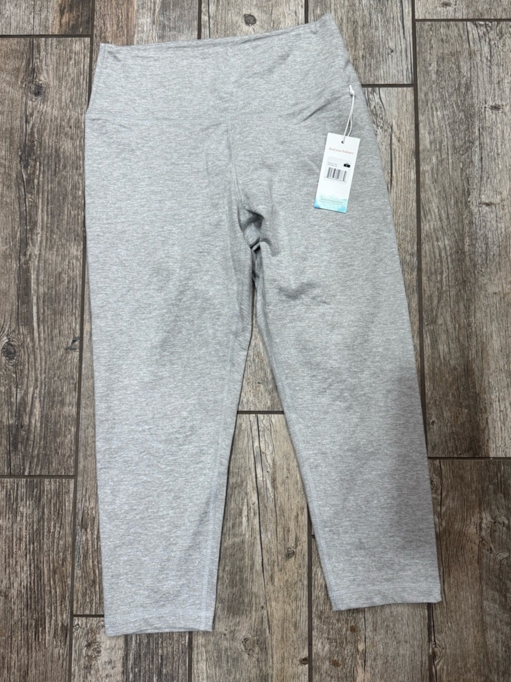 Balance Collection Heather Gray High Rise Cropped Leggings | NWT | Large